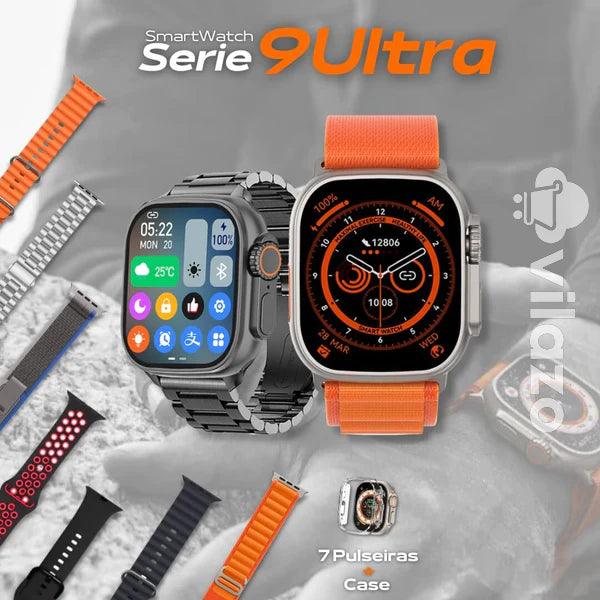 SmartWatch - Serie 9 Ultra™ [Kit: 7 Pulseiras + Case] 49%OFF - VILAZO