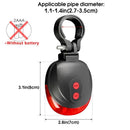 Luz Laser WarsBike - Efeito Faixa Sinalização